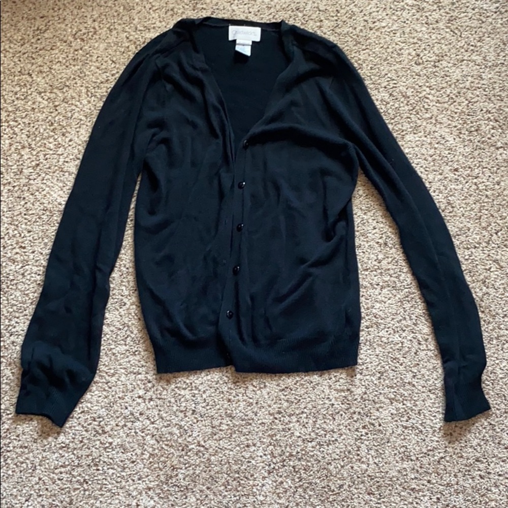 Black cardigan size small